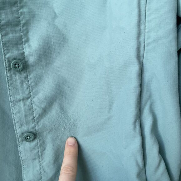 REI Co-op Womens‎ Blue Long Sleeve Button Up Athletic Size Small - Picture 4 of 10